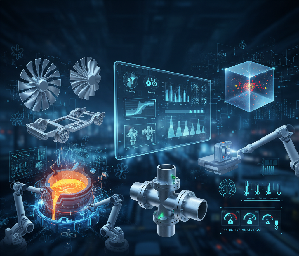 Advanced metallurgy testing and production monitoring