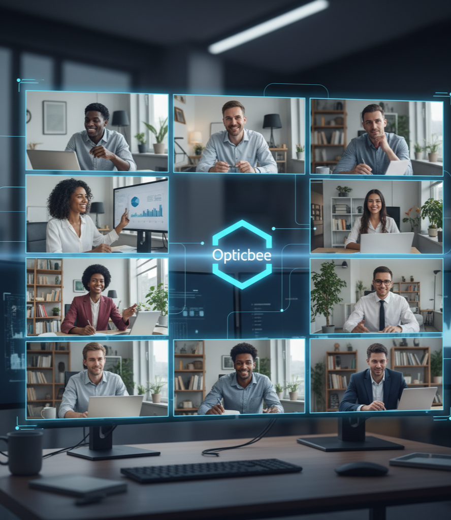 Opticbee remote team collaboration